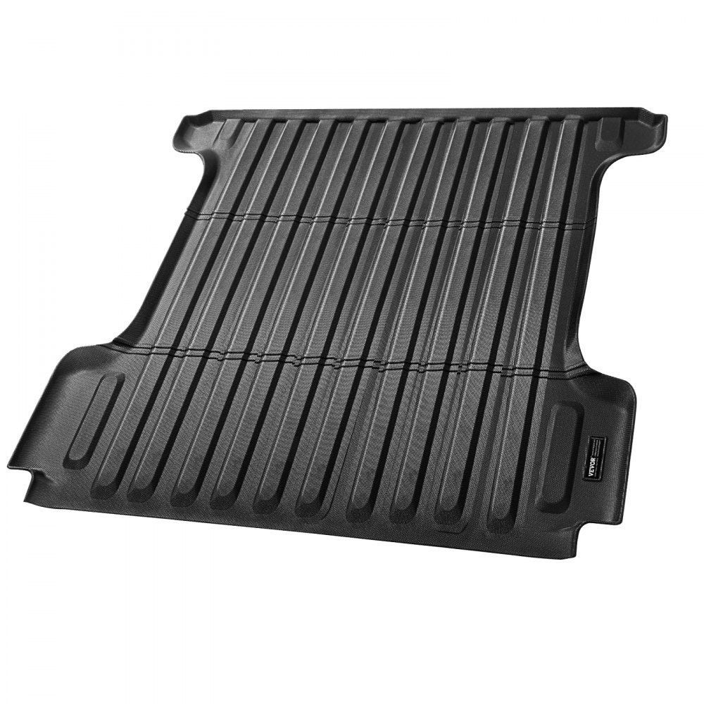 VEVOR Truck Bed Mat, Compatible with 2019-2024 Dodge Ram1500, TPE Truck Bed Liner Mat Fits for 5.6 FT Bed, Thick and Heavy-Duty Bed Mat Car Accessories for All-Weather Protection, Prevent Slipping