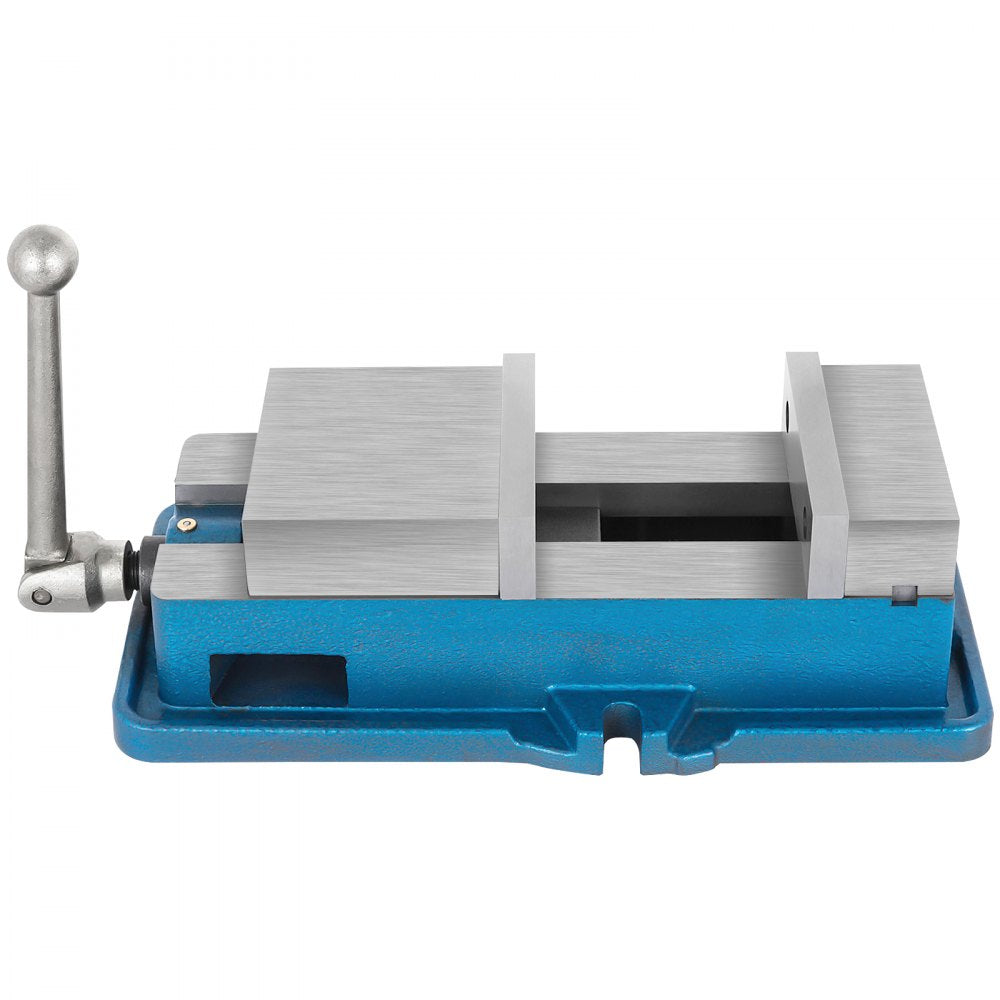 VEVOR Non Swivel Milling Lockdown Vise 4 Inch Precision Bench Clamp 100mm Width Drill Press Clamp 4 Inch Jaw Opening  for Finishing Milling Machines Drilling Machines Precision Parts
