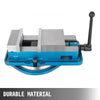 VEVOR 5 Inch ACCU Lock Down Vise Precision Milling Vice 5 Inch Jaw Width Drill Press Vise Milling Drilling Machine Bench Clamp Clamping Vice with 360 Degree Swiveling Base CNC Vise