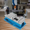 VEVOR 5" Super-Lock Vise For NC/CNC Machines Bench Clamp Vise High Precision, Vise Clamp Vice CNC Vise Lockdown Vise Drilling 125mm Width CNC 24KN