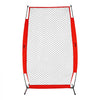 VEVOR I Screen Baseball for Batting Cage, 7x4 ft Baseball & Softball Safety Screen, Body Protector Portable Batting Screen with Carry Bag & Ground Stakes, Baseball Pitching Net for Pitchers Protection