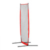 VEVOR I Screen Baseball for Batting Cage, 7x4 ft Baseball & Softball Safety Screen, Body Protector Portable Batting Screen with Carry Bag & Ground Stakes, Baseball Pitching Net for Pitchers Protection