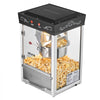 VEVOR Popcorn Machine, 8oz Stainless Steel Kettle, 800W Commercial Countertop Popcorn Maker, 48 Cups per Batch Theater Style Popper, with 2-Button Control Glass Wall PC Door 1 Scoop 3 Spoons, Black