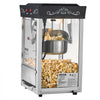 VEVOR Popcorn Machine, 8oz Stainless Steel Kettle, 800W Commercial Countertop Popcorn Maker, 48 Cups per Batch Theater Style Popper, with 2-Button Control Glass Wall PC Door 1 Scoop 3 Spoons, Black