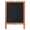 VEVOR Tabletop Chalkboard Sign, Message Signs with Chalks, Freestanding Framed Memo Board, Vintage Wooden Magnetic Chalk Board, Rustic Brown Chalk Boards, 10"x14", For Kitchen, Home Decor, and Wedding