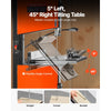 VEVOR Benchtop Band Saw - 5° Left / 45° Right Tilting Table