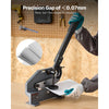VEVOR Sheet Metal Shear, 6 in Manual Hand Plate Shear, Heavy Duty Mounting Type Sheet Cutter with Solid Steel Frame, High Precision, Extended Handle for Cutting Steel, Copper, Rebar, and Aluminum