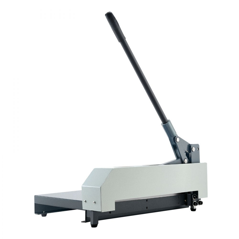 VEVOR Guillotine Sheet Metal Shear, 12 in Manual Hand Plate Shear, Heavy Duty Metal Plate Cutter Tool, with Solid Steel Frame, High Precision, for Cutting PCB Boards, Aluminum, Steel, Copper, Plastic