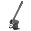 VEVOR Sheet Metal Shear, Throatless Rotary Hand Shear, 16 Gauge Mild Steel Sheet Cutter with 0.06 in Capacity, with Solid Construction, Mounting Type, for Cutting Steel, Copper, Rebar, and Aluminum