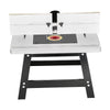 VEVOR Benchtop Router Table, 24 in x 15.7 in, Bench Top Routing Table with Adjustable Fence, MDF Top, Sturdy Metal Base, 2-1/2 in Dust Collection Port, Compatible with Routes & Various Drill Bits