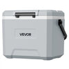 VEVOR Hard Cooler, 17QT Portable Cooler, Leak-Resistant Coolbox Keeps Contents Cool for 48 Hours, Insulated Chests with Ice Retention and Heavy-Duty Handle, Ultra-Light for Camping, Concerts, Sports