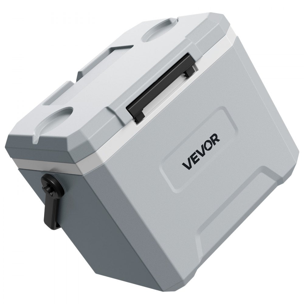 VEVOR Hard Cooler, 17QT Portable Cooler, Leak-Resistant Coolbox Keeps Contents Cool for 48 Hours, Insulated Chests with Ice Retention and Heavy-Duty Handle, Ultra-Light for Camping, Concerts, Sports