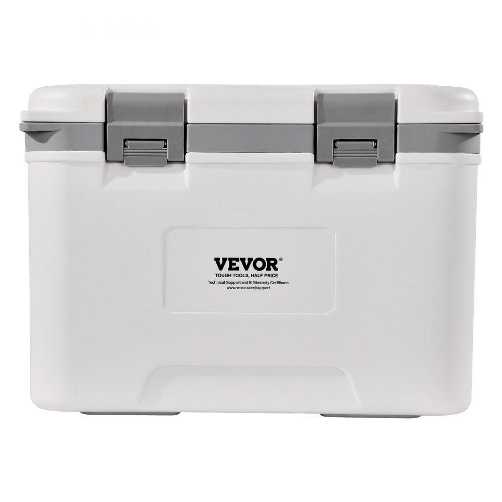 VEVOR Portable Cooler, 21 QT Hard Cooler with Ice Retention, Heavy-Duty Handles and Strap, Lightweight Rigid Material Insulated Portable Cooler, Suitable for Family Picnics and Short Trips