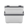 VEVOR Portable Cooler, 38 QT Hard Cooler with Ice Retention, Heavy-Duty Handles and Cup Holder, Lightweight Rigid Material Insulated Portable Cooler, Suitable for Family Picnics and Long Trips