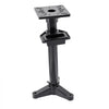 VEVOR Bench Grinder Stand, Heavy-Duty Bench Grinder and Vise Floor Pedestal with 10.6" x 10.6" Mounting Plate, Pre-Cut Mounting Slots & Water Pot, Compatible with Most Bench Grinders
