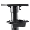 VEVOR Bench Grinder Stand, Heavy-Duty Bench Grinder and Vise Floor Pedestal with 10.6" x 10.6" Mounting Plate, Pre-Cut Mounting Slots & Water Pot, Compatible with Most Bench Grinders