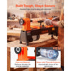 VEVOR Wood Lathe 1/2 HP 10" x 18" Benchtop Wood Lathe Machine 5 Speeds, 780/1320/1920/2640/3840 RPM, with Tool Rest, Wrenches, Feet, Heavy Duty, for Beginners DIY Enthusiasts Woodworking, Woodturning