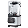 VEVOR Professional Blender with Shield, Commercial Countertop Blenders, 68 oz Plastic Jar Blender Combo, Stainless Steel 9 Speed & 5 Functions Blender, for Shakes, Smoothies, Peree, and Crush Ice, White