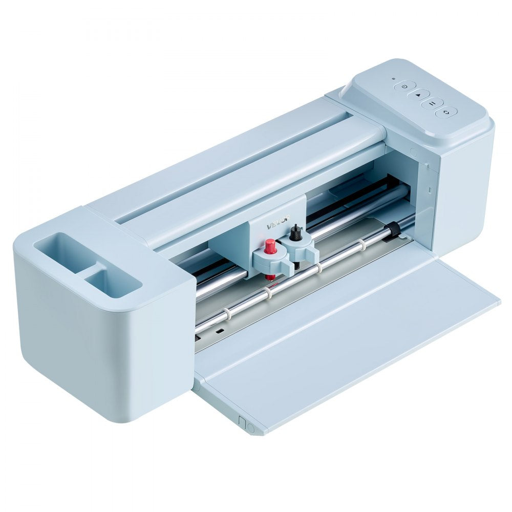 VEVOR Vinyl Cutting Machine, 12 in, Button-Controlled Vinyl Cutter, 20000+ Built-in Design Resources, Compatible with Mac, Windows, Android and iOS, for Creating Customized Crafts Cards, Home Decor