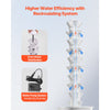 VEVOR Hydroponic Growing System, 50 Pods Vertical 10 Tiers Hydroponic Tower, Rolling Hydronic Garden with Water Pump & Wheels, Indoor Plants Germination Kit for Herbs Fruits & Vegetables