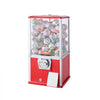 VEVOR Gumball Machine for Kids, 21" Height Home Vending Machine, PS Bouncy Balls Dispenser, Hold 180 Capsule Toys, Rectangle Bubble Gum Machine for Game Stores, Coin Operated Gumball Bank, Red
