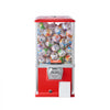 VEVOR Gumball Machine for Kids, 21" Height Home Vending Machine, PS Bouncy Balls Dispenser, Hold 180 Capsule Toys, Rectangle Bubble Gum Machine for Game Stores, Coin Operated Gumball Bank, Red