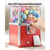 VEVOR Gumball Machine, 21 inch Height Candy Vending Machine Dispenser, 25-Cent Vending Machines for Shopping Malls, Supermarkets, Amusement Parks, Arcades, Holds Up to 180 1.77 inch Spherical Candies