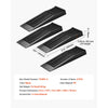 VEVOR Car Ramps, 4 PCS 20000 lbs GVW Capacity, 2.56 in Lift Height, Portable Low Profile Car Service Ramps for Home Garage Maintenance & Oil Changes, Heavy Duty for Low Chassis Vehicle & Support Jack