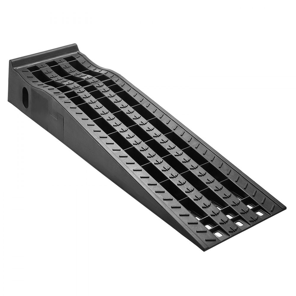 VEVOR Car Ramps, 2 PCS 13000 lbs GVW Capacity, 6.3 in Lift Height, Portable High Profile Car Service Ramps for Home Garage Maintenance and Oil Changes, Heavy Duty for Truck SUV Vehicle Repair, Black