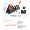 VEVOR Pocket Hole Jig Kit, 1/2" to 1-1/2" Adjustable, Lightweight Jig Pocket Hole System with Dust Collection Adapter, Detachable Guide Block, Drill Bit, Stop Collar, Easy Adjusting, for Woodworking