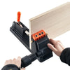 VEVOR Pocket Hole Jig Kit, 1/2" to 1-1/2" Adjustable, Lightweight Jig Pocket Hole System with Dust Collection Adapter, Detachable Guide Block, Drill Bit, Stop Collar, Easy Adjusting, for Woodworking