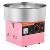 VEVOR Cotton Candy Machine Commercial, 1000W Electric Candy Floss Maker, Easy Use with 15 inch Stainless Steel Bowl and Sugar Scoop, Makes Hard Candy for Home Kids Birthday, Family Party, Pink