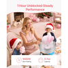 VEVOR Cotton Candy Machine Commercial, 1000W Electric Candy Floss Maker, Easy Use with 15 inch Stainless Steel Bowl and Sugar Scoop, Makes Hard Candy for Home Kids Birthday, Family Party, Blue