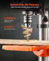VEVOR 10-Inch Benchtop Drill Press, 5 Amp, 0.8 HP 600W Bench Drill Press, 530-3140 RPM Variable Speed, 0-45° Tilting Worktable, with Laser and LED Work Light, Tabletop Drilling Machine, for Wood Metal