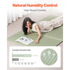 VEVOR Japanese Tatami Mat, King Size Foldable Japanese Tatami Mattress( Natural Rush Grass), Japanese Floor Mattress with Backing & Fresh Scent, Futon Mattress for Sleeping Meditation Yoga