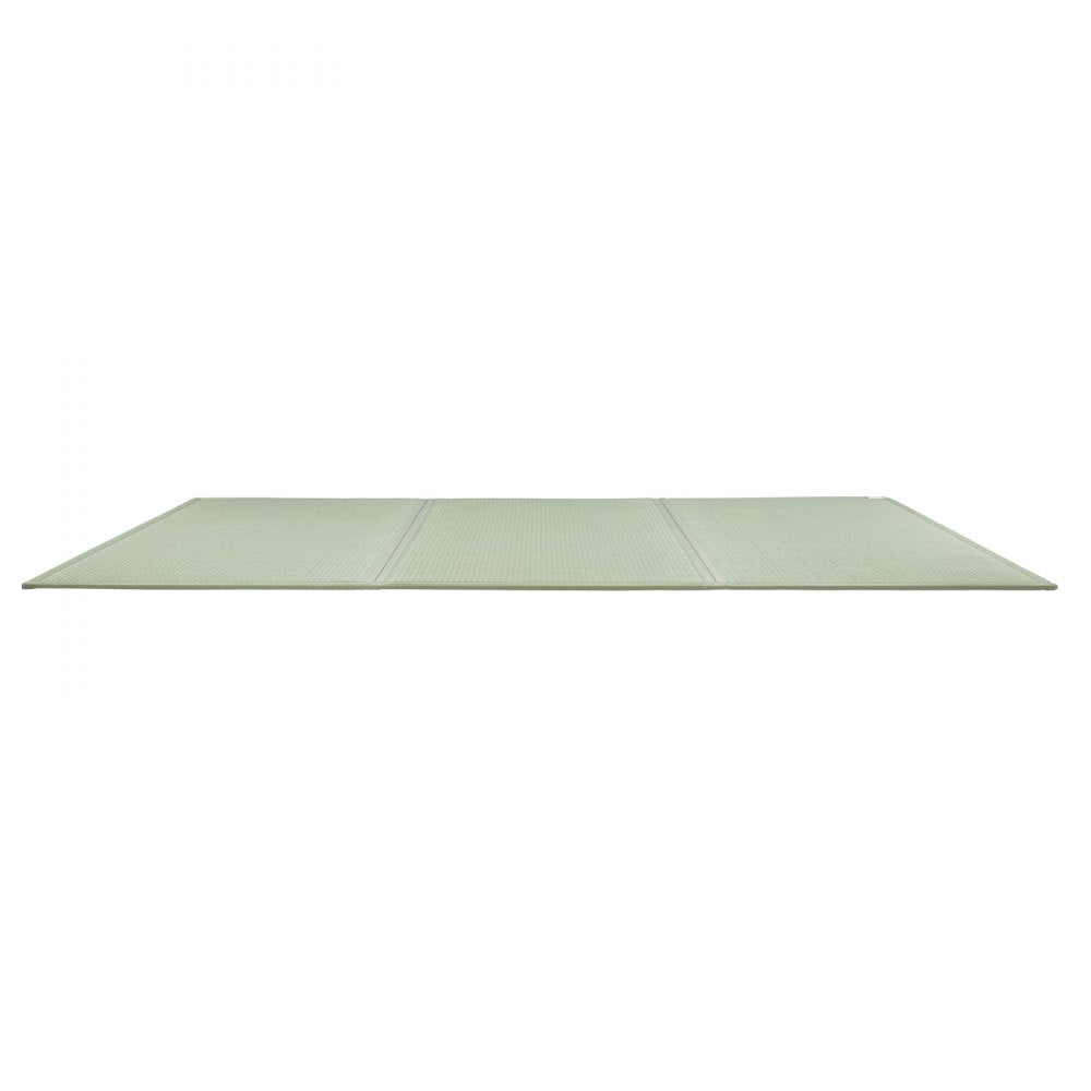 VEVOR Japanese Tatami Mat, King Size Foldable Japanese Tatami Mattress( Natural Rush Grass), Japanese Floor Mattress with Backing & Fresh Scent, Futon Mattress for Sleeping Meditation Yoga