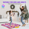 VEVOR Dance Mat, 9-Button Dance Mixer Rhythm Step Play Mat, Electronic Dance Pad with 3 Game Modes, Adjustable Volume, Built-in Music, 8 Challenge Levels, Birthday Toys Gifts for 3+ Year Old Girls