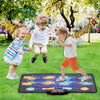 VEVOR Dance Mat, 8-Button Dance Mixer Rhythm Step Play Mat, Electronic Dance Pad with Single/Two Player Modes, Adjustable Volume, Built-in Music, 8 Challenge Levels, Toys Gifts for 3+ Year Old Girls