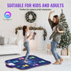 VEVOR Dance Mat, 6-Button Dance Mixer Rhythm Step Play Mat, Electronic Dance Pad with Wireless Bluetooth, LED Lights, 5 Game Modes, Adjustable Volume, Built-in Music, Toys Gifts for 3+ Year Old Girls