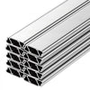 VEVOR Greenhouse Spring Wire and Lock Channel, 20 Packs 6.56 ft PVC-Coated Wiggle Wire & Aluminum Alloy Channel Bundle Kit with Included Screws, 0.05 in Thickened, Poly Film & Shade Cloth Attachments