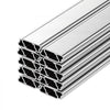 VEVOR Greenhouse Spring Wire and Lock Channel, 20 Packs 6.56 ft PVC-Coated Wiggle Wire & Aluminum Alloy Channel Bundle Kit with Included Screws, 0.05 in Thickened, Poly Film & Shade Cloth Attachments
