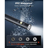 VEVOR Triple Lens Endoscope with Light, 5" HD IPS Screen Industrial Borescope Camera, 8 + 2 LED Lights, 8X Zoom, 5000mAh, IP67 Waterproof Inspection Snake Camera for Automotive, Plumbing (4.9FT Cable)