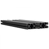 VEVOR 2PCS 4080 Aluminum Extrusion Profile, 19.69 Inch 500 mm, T Slot European Standard Anodized Linear Rail, High-Strength Extruded Aluminum Rail, for 3D Printer Parts and CNC DIY Workbench, Black