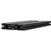 VEVOR 2PCS 4080 Aluminum Extrusion Profile, 19.69 Inch 500 mm, T Slot European Standard Anodized Linear Rail, High-Strength Extruded Aluminum Rail, for 3D Printer Parts and CNC DIY Workbench, Black