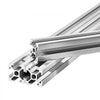 VEVOR 10PCS 2020 Aluminum Extrusion Profile, 39.37 Inch 1000 mm, T Slot European Standard Anodized Linear Rail, High-Strength Extruded Aluminum Rail, for 3D Printer Parts and CNC DIY Workbench, Silver