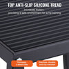 VEVOR Plyometric Jump Boxes, 12/18/24 Inch Plyo Box, Platform and Jumping Agility Box, Anti-Slip Fitness Exercise Step Up Box Set for Home Gym Training, Conditioning Strength Training, Black