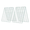 VEVOR Cucumber Trellis 4 Pack, A-Frame Garden Trellises for Raised Bed, Metal Rustproof Coating Plant Support for Vine, Climbing Plants, Peas, Beans, Zucchini, Tomato, Flower (35.43 x 27.56 in x 4PCS)