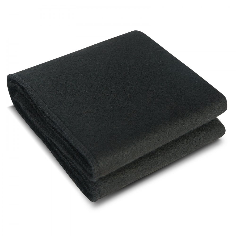 VEVOR Carbon Felt Welding Blanket, 27" x 12" Flame Retardant Welding Blankets, Up To 1800°F Heat Resistant Blanket Set, Cuttable Carbon Fiber Fire Retardant Insulation Welding Mat Pad, 1 Pack