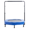 VEVOR Kids Trampoline, 56x36 inch Indoor Outdoor Trampoline, Foldable Mini Trampoline with Handle, Rebounder Trampoline for Toddlers, Birthday Gift for 3+ Years Children, Boys Girls for Fun, Bule