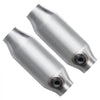 VEVOR Universal Catalytic Converter, 2.5 Inch Inlet/Outlet, 2 Pack High Flow Car Catalytic Converter with O2 Port, Direct Replacement, Stainless Steel Material, for Quick Exhaust Gas Purification